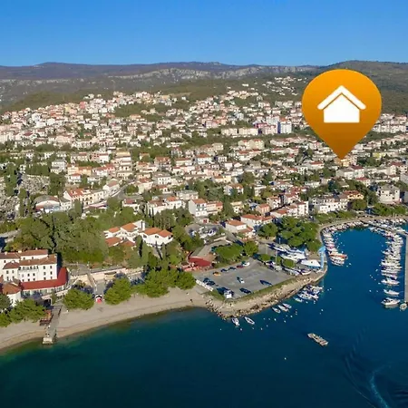 Apartmán Fuer 8 Personen Ca 91 Qm In Crikvenica, Kvarner Bucht Und Umgebung *